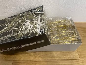 BANDAI - HG 1/144 ガンダムダブルオーダイバーエース(ゴールドコーティング) Amazon.co.jp: HG 1/144 ダブルオーダイバーエース ゴールド